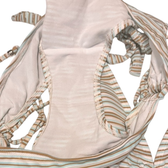 🔵 3/ $15 - Ingear Striped Halter Bikini Set - Picture 8 of 12